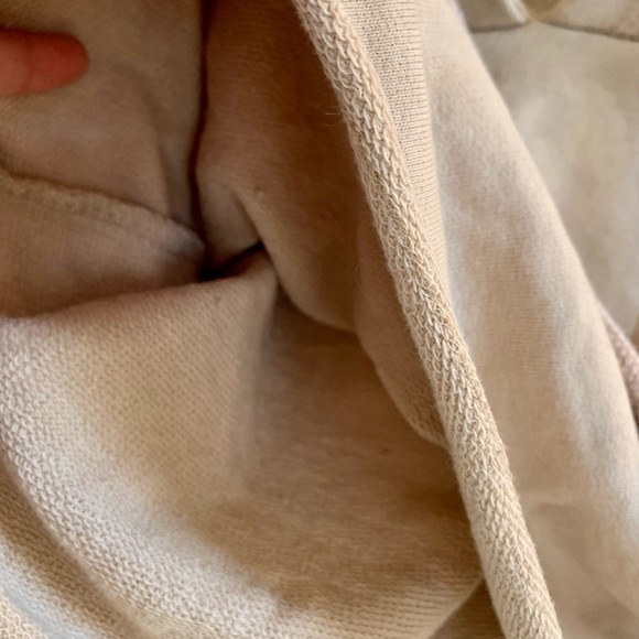 SASKI COLLECTION cropped tan hoodie - Picture 11 of 16